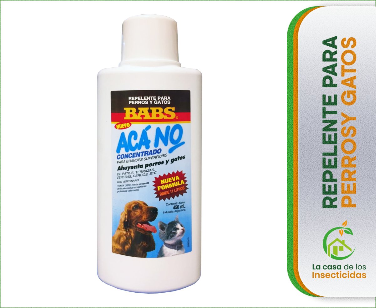 Aca No Repelente para perros y gatos