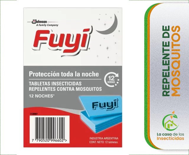 Fuyí Tabletas 16 U ahuyenta mosquitos