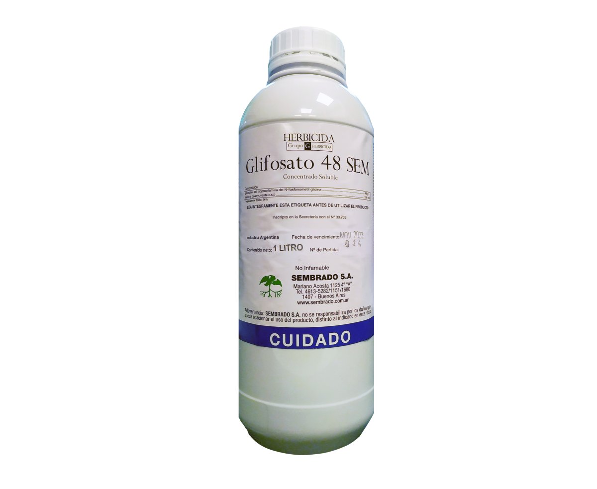 Glifosato 48 1Lt. Herbicida Total