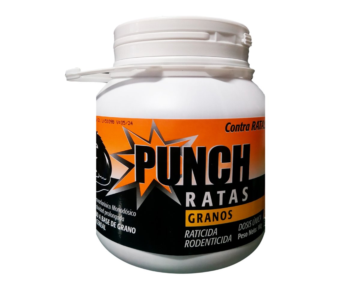 Punch trigo x 1 kg. Cebo para ratas y ratones