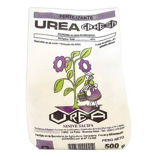 Urea Fertilizante Cesped Plantas de Interior. 500gr